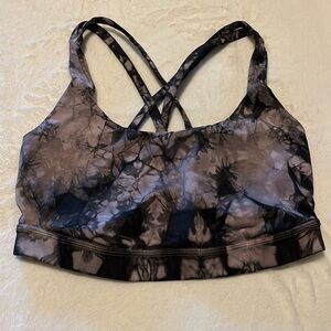 NWOT Lululemon energy bra shibori dye tie dye size 4